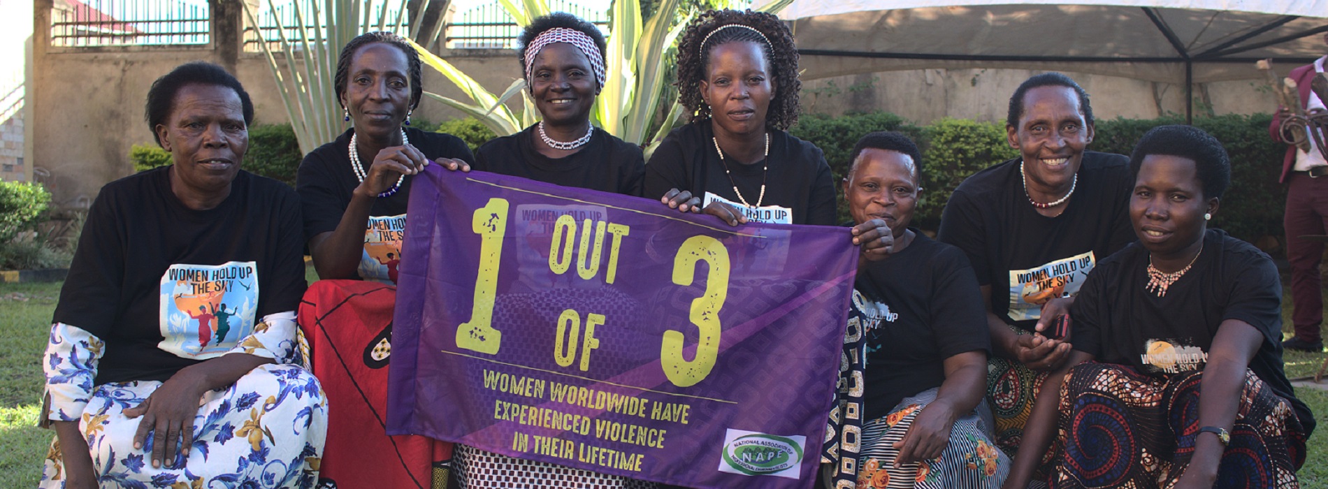 Women human rights defenders in Kigaaga, Uganda participate in 16 Days